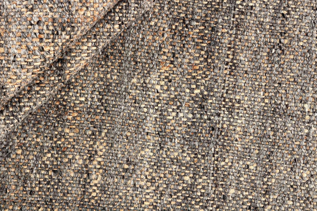 160x90 cm Jute & wool, grey flat-weave Rug-200024WD - Rugoutlet