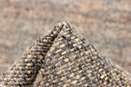 160x90 cm Jute & wool, grey flat-weave Rug-200024WD - Rugoutlet