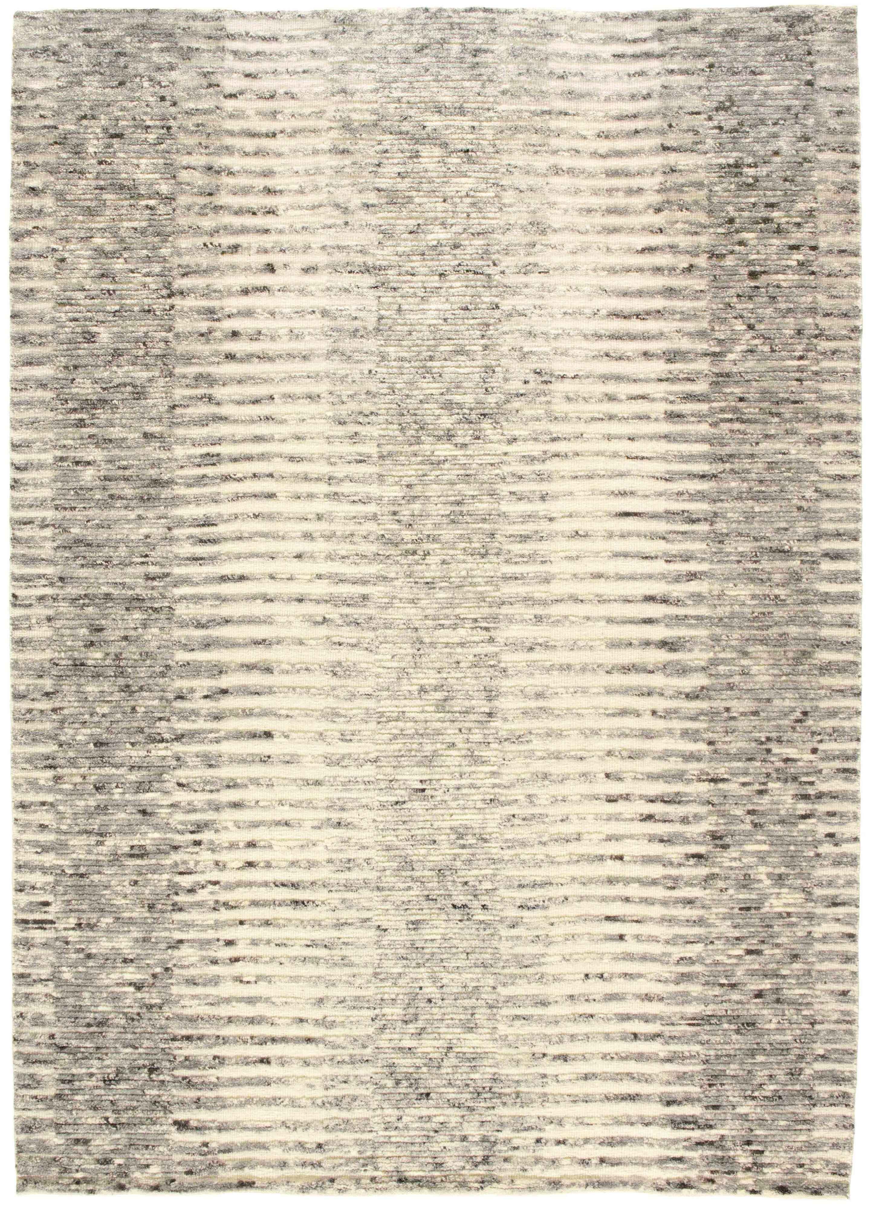 200x140 cm wool Beige Rug-River, Beige - Rugoutlet