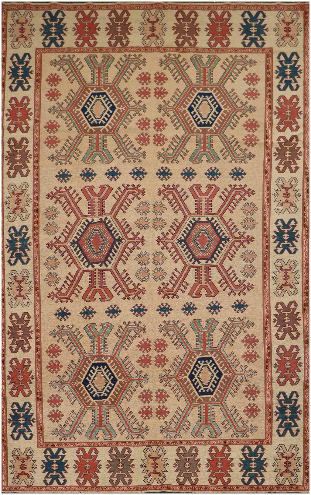 NAZANIN Kazak Kilim Sumak 311 X 209  cm