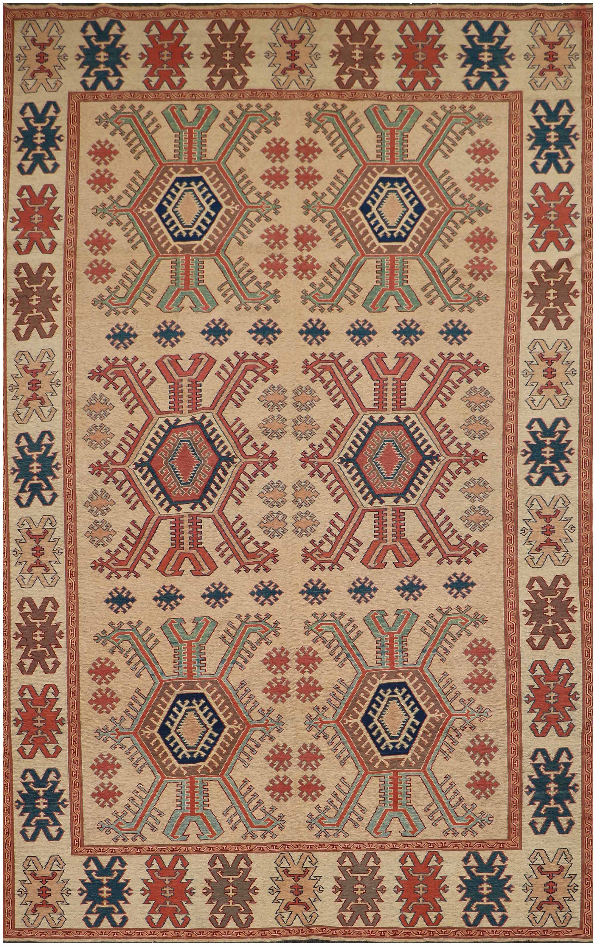 NAZANIN Kazak Kilim Sumak 311 X 209  cm