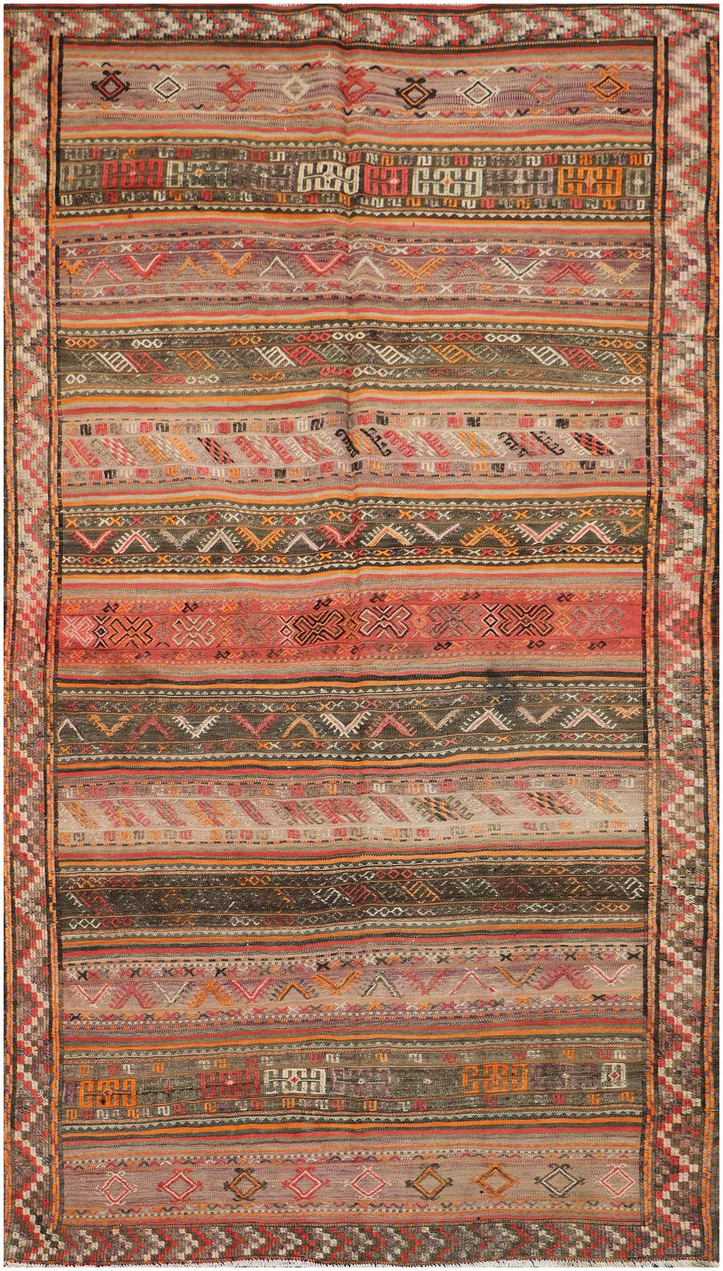 NARGIS Old Shahsavand Sumak Kilim 297 X 159 cm