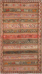 NARGIS Old Shahsavand Sumak Kilim 297 X 159 cm