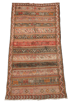 NARGIS Old Shahsavand Sumak Kilim 297 X 159 cm