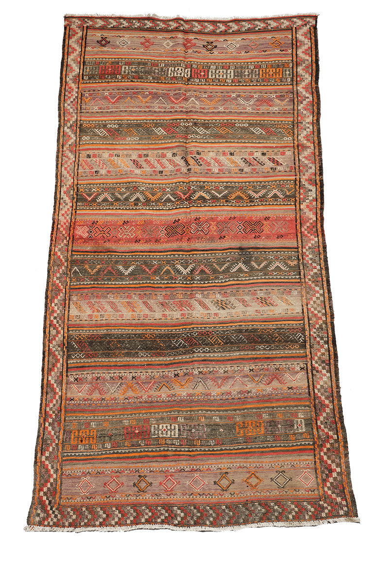 NARGIS Old Shahsavand Sumak Kilim 297 X 159 cm