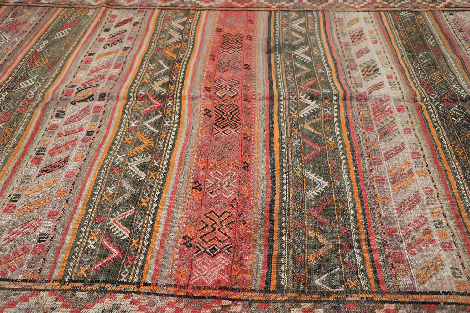NARGIS Old Shahsavand Sumak Kilim 297 X 159 cm