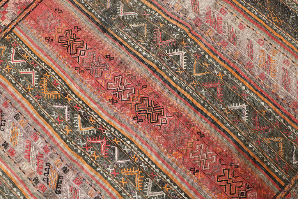 NARGIS Old Shahsavand Sumak Kilim 297 X 159 cm