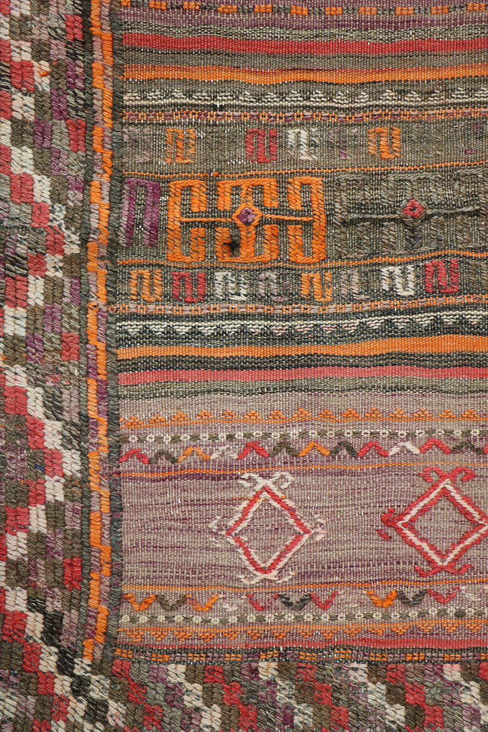 NARGIS Old Shahsavand Sumak Kilim 297 X 159 cm