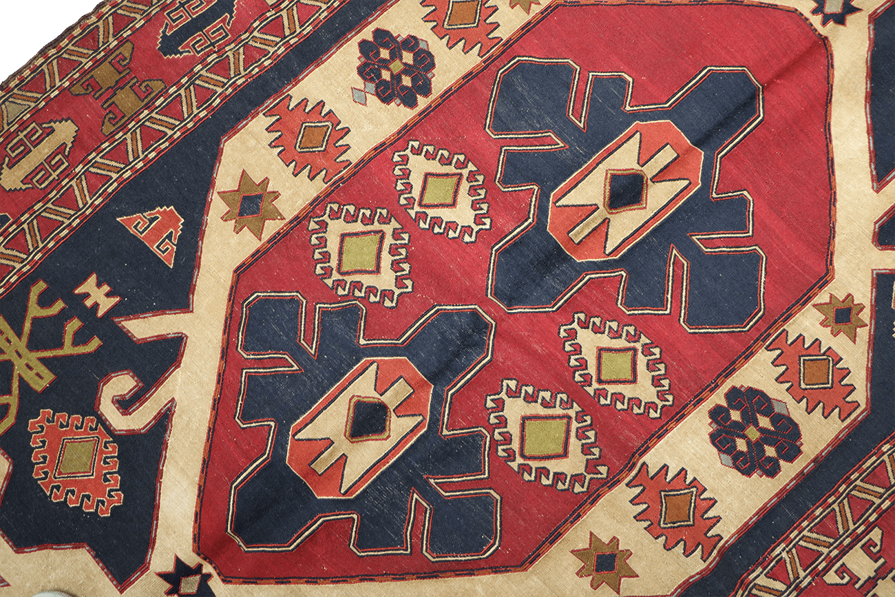 YALDA Fine Kazak kilim Sumac 205 x 116 cm