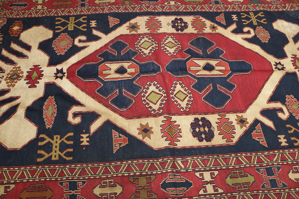 YALDA Fine Kazak kilim Sumac 205 x 116 cm