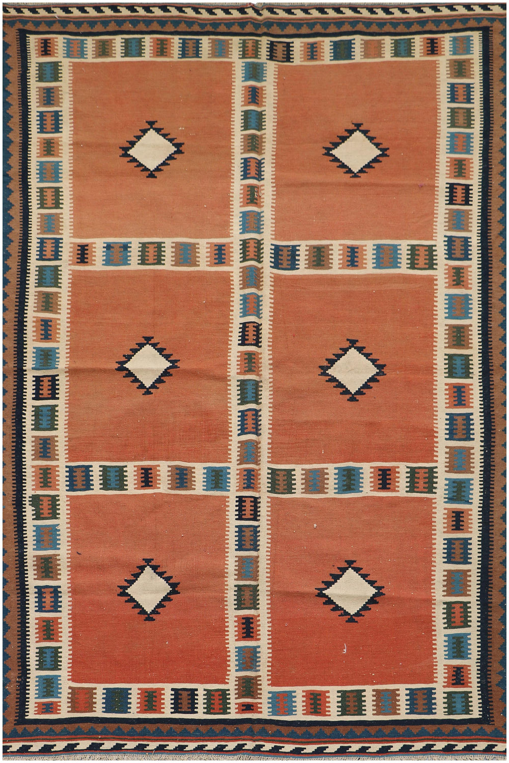 SHAI Qashqai Tribal Kilim 203 x 303 cm