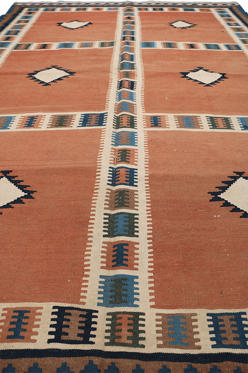 SHAI Qashqai Tribal Kilim 203 x 303 cm