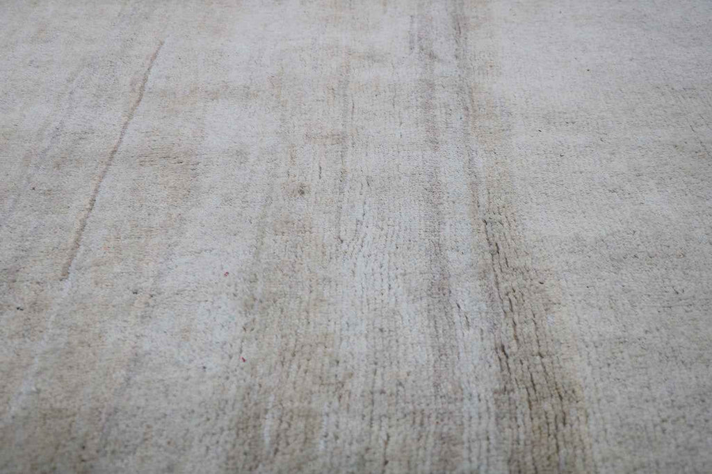 188 x 120 cm Gabbeh Tribal Wool Rug Hand-Knotted Beige Colour - Rugoutlet