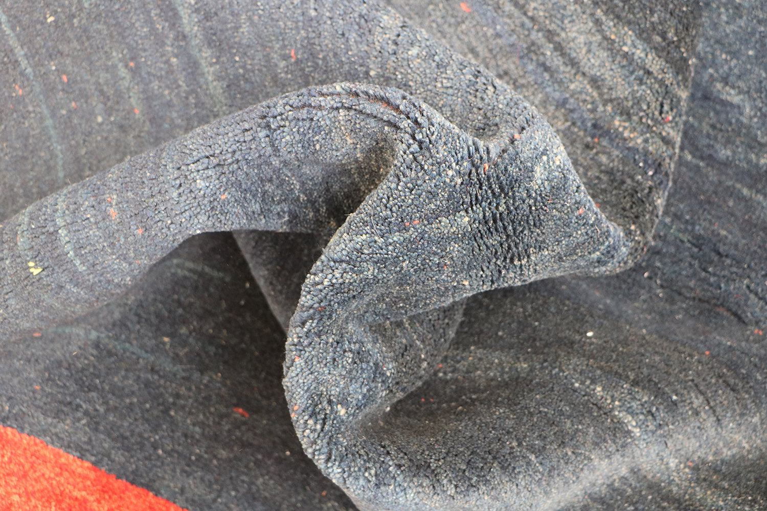 A traditional Gabeh Tribal Wool Rug