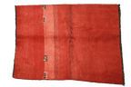 170 x 130 cm Persian Gabbeh Tribal Wool Rugs Hand Knotted Red Colour - Rugoutlet
