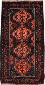 A Persian Baluch Tribal Wool Rug 