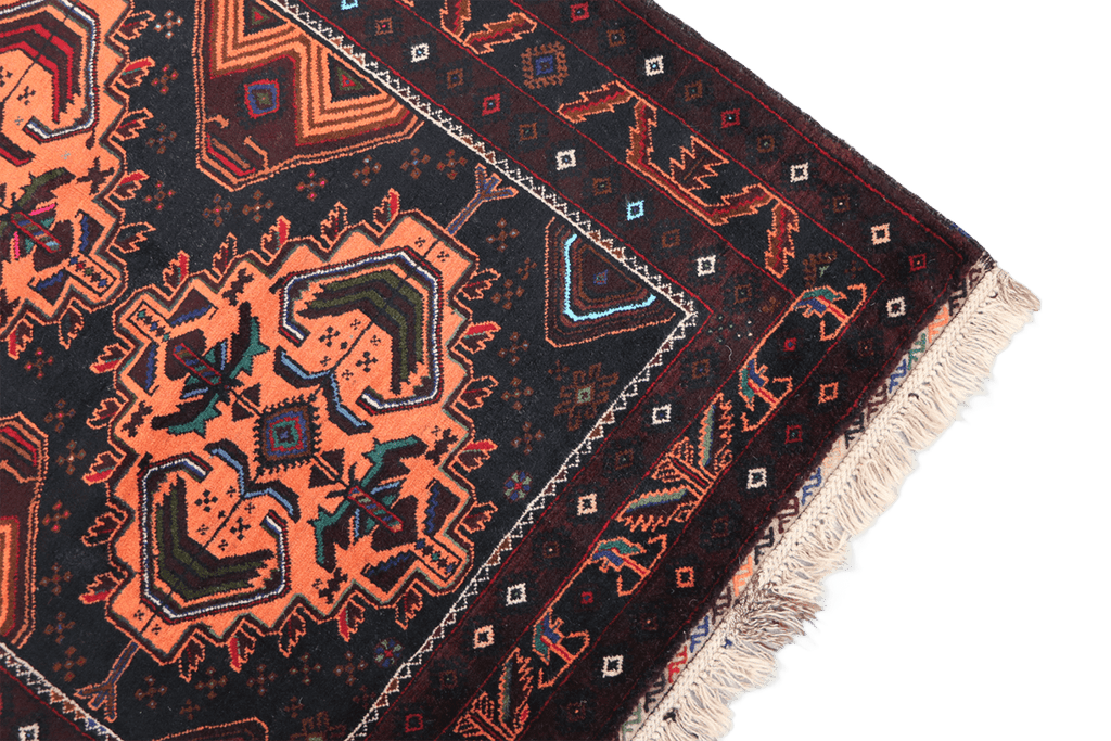 A Persian Baluch Tribal Wool Rug 