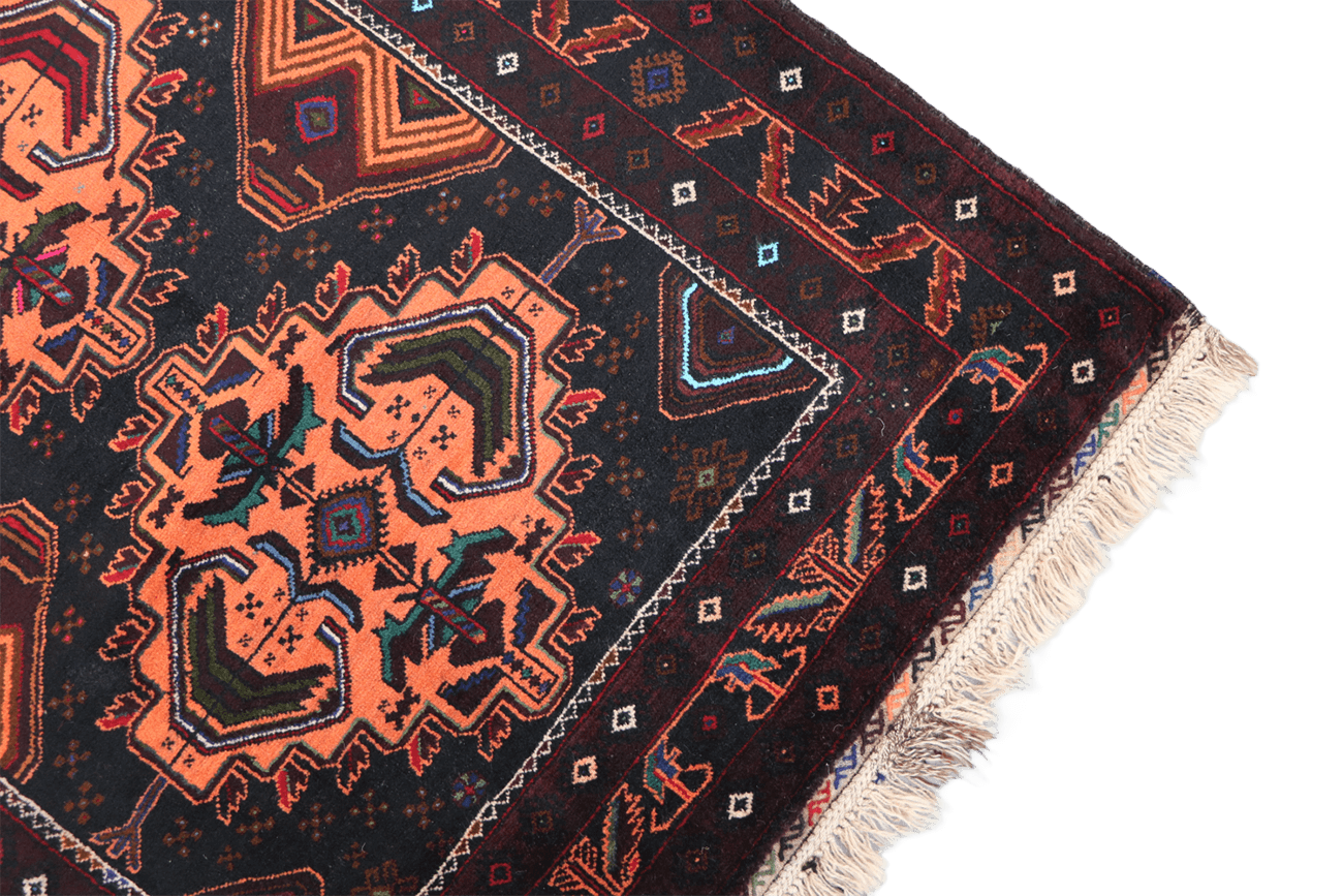 A Persian Baluch Tribal Wool Rug 
