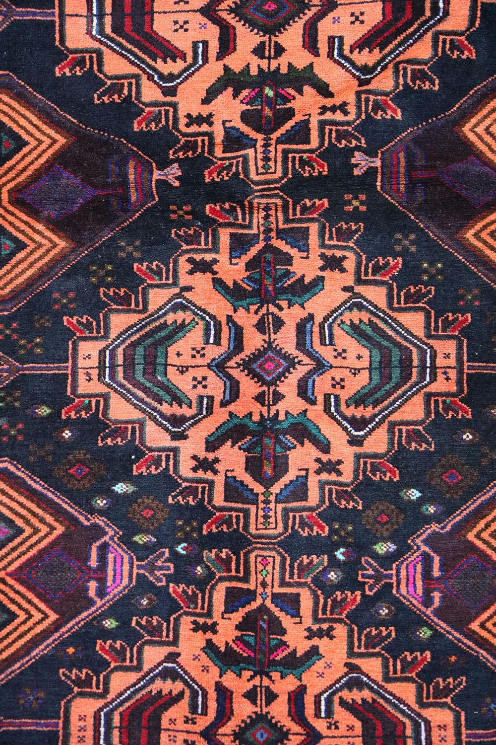 A Persian Baluch Tribal Wool Rug 