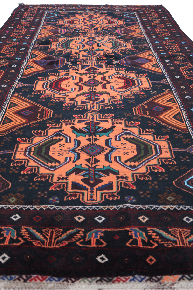 A Persian Baluch Tribal Wool Rug 