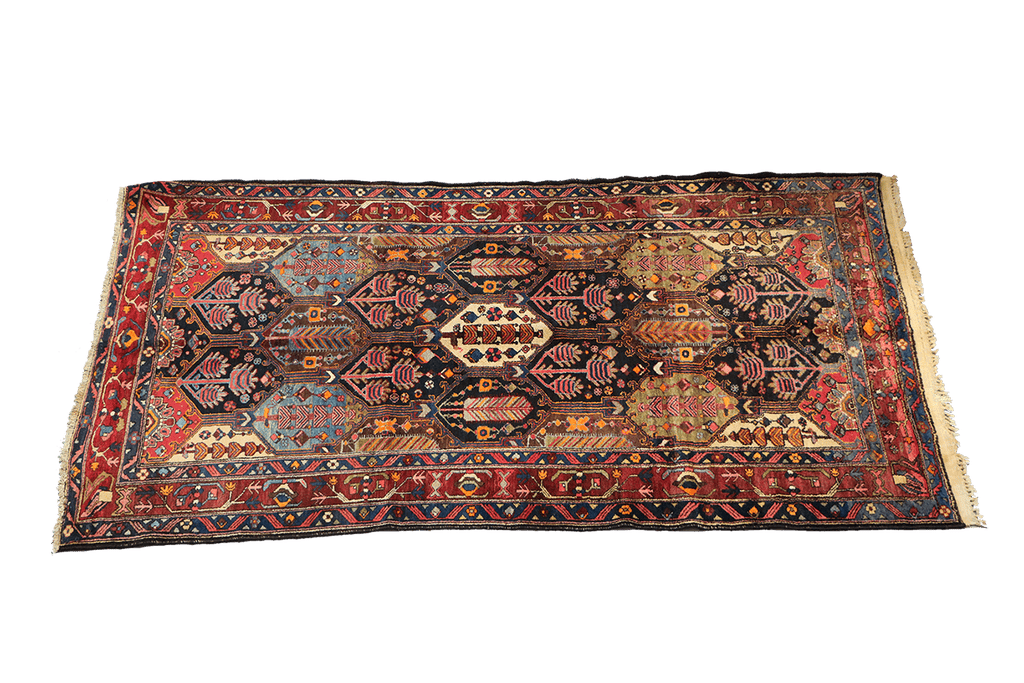 A traditional Bakhtiar tribal rug 