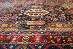 A traditional Bakhtiar tribal rug 