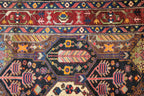 A traditional Bakhtiar tribal rug 