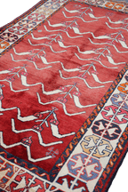 A Persian Qashqai Tribal Wool Rug