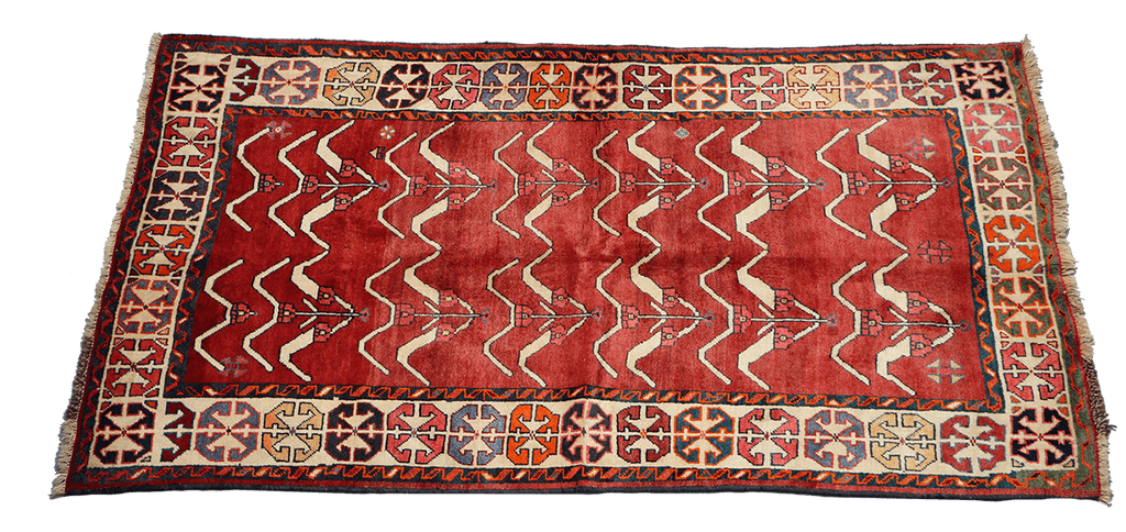 A Persian Qashqai Tribal Wool Rug