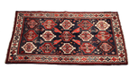 A hand-knotted Tribal Qashqai Wool Rug