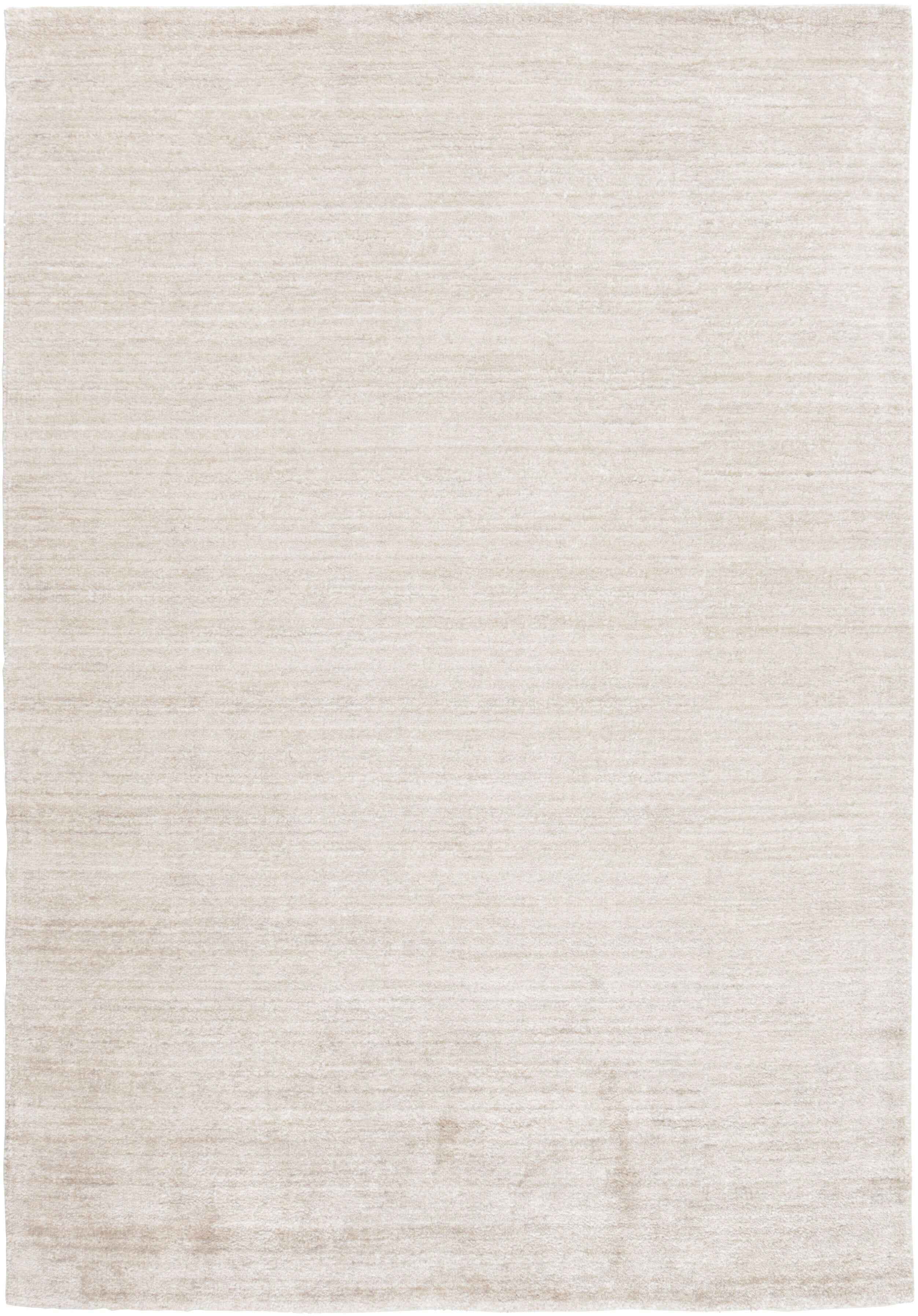 90x60 cm Indian Viscose Beige Rug-Robusto, Steel - Rugoutlet