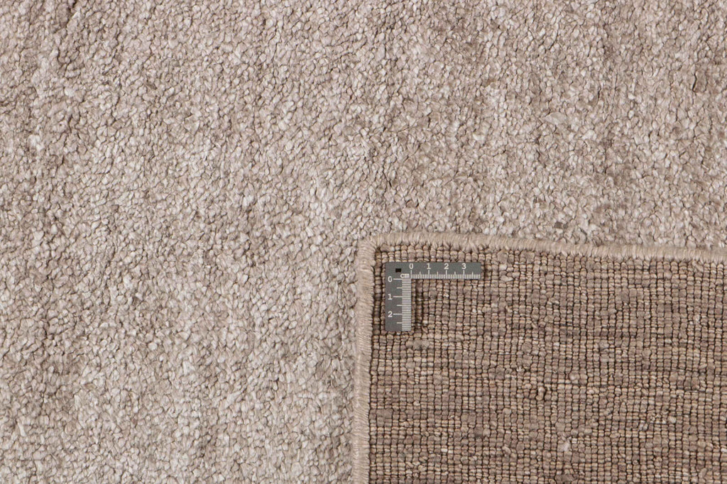 90x60 cm Indian Viscose Black Rug-6029, Black Grey - Rugoutlet