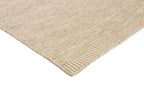 90x60 cm wool Beige Rug-J-96-02, Grey - Rugoutlet