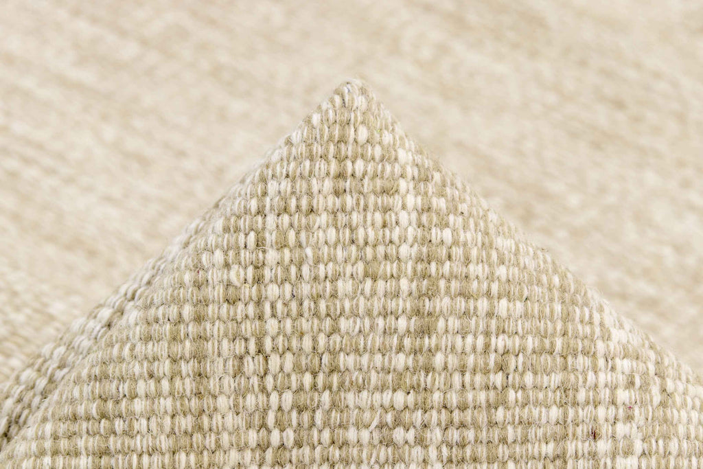 90x60 cm wool Beige Rug-J-96-02, Grey - Rugoutlet