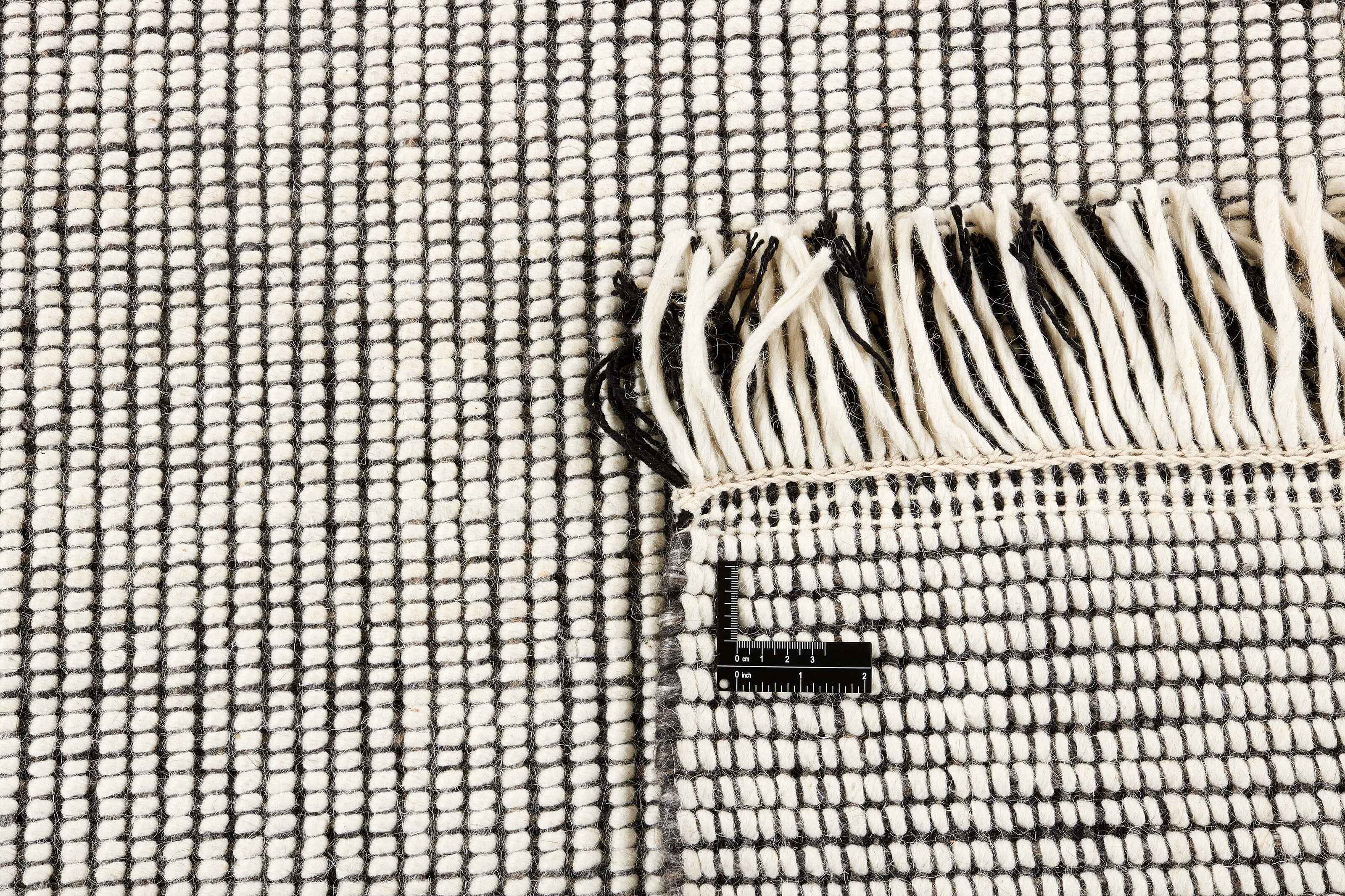 90x60 cm wool multicolour Rug-5971A, Steel Grey White - Rugoutlet