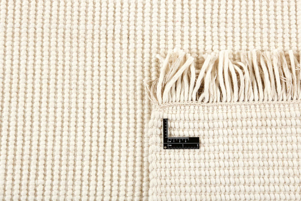 90x60 cm wool multicolour Rug-5971A, White - Rugoutlet