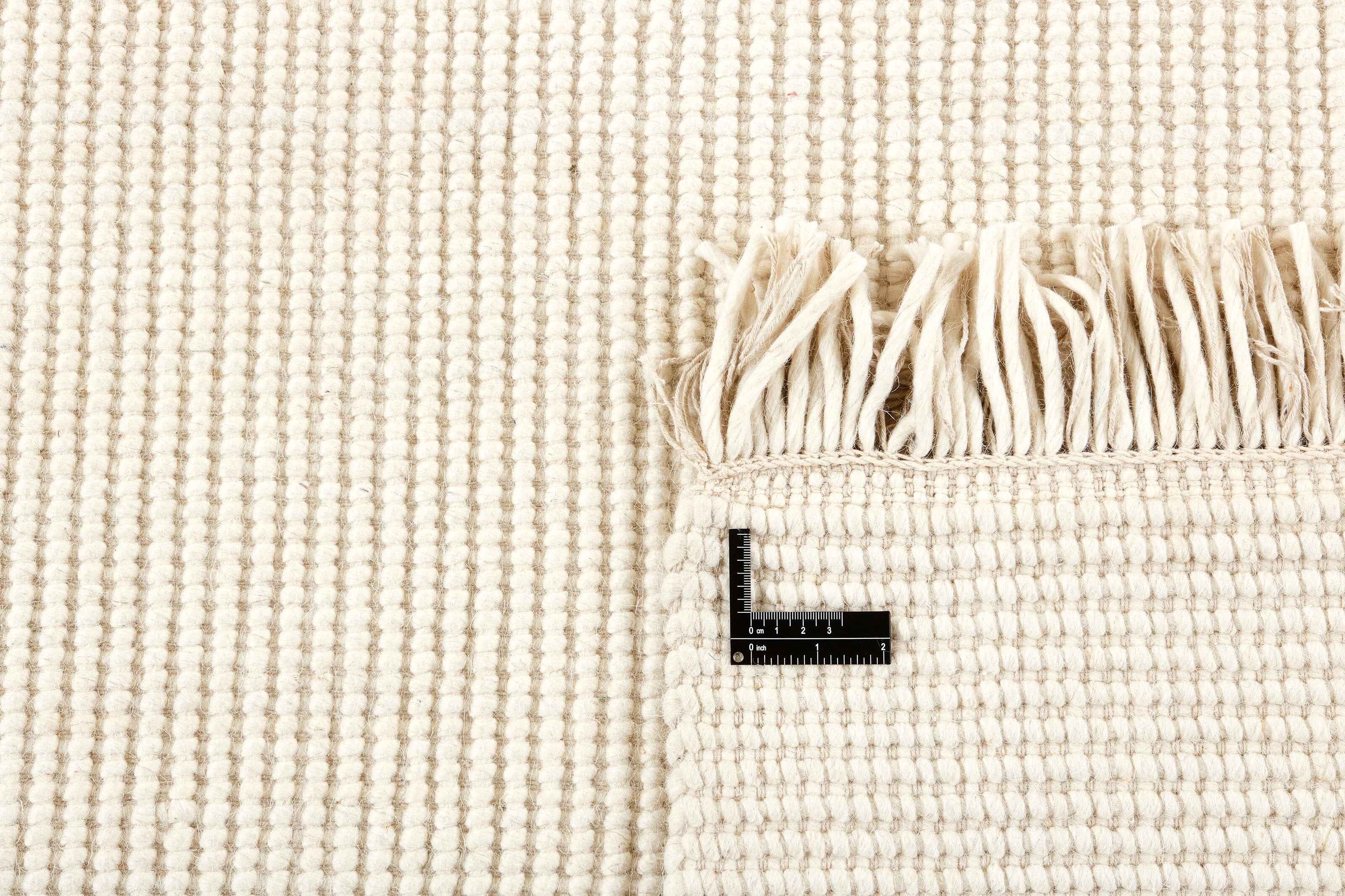 90x60 cm wool multicolour Rug-5971A, White - Rugoutlet