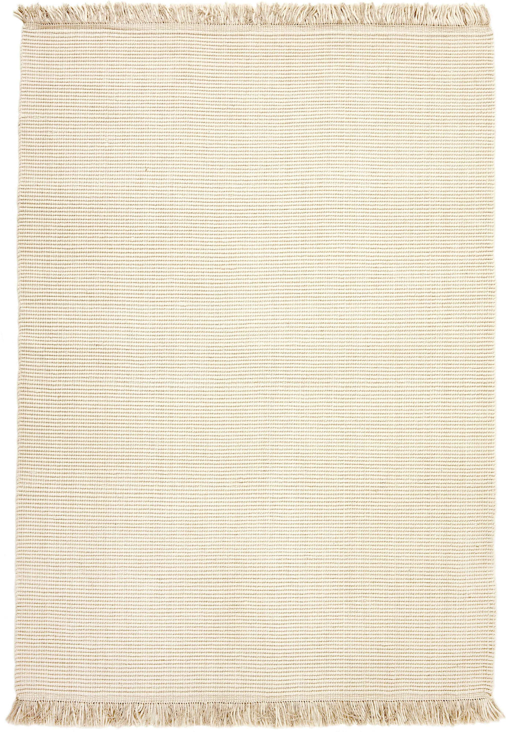 90x60 cm wool multicolour Rug-5971A, White - Rugoutlet