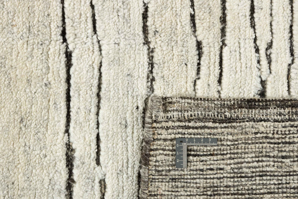 90x60 cm wool multicolour Rug-Fields, Natural - Rugoutlet