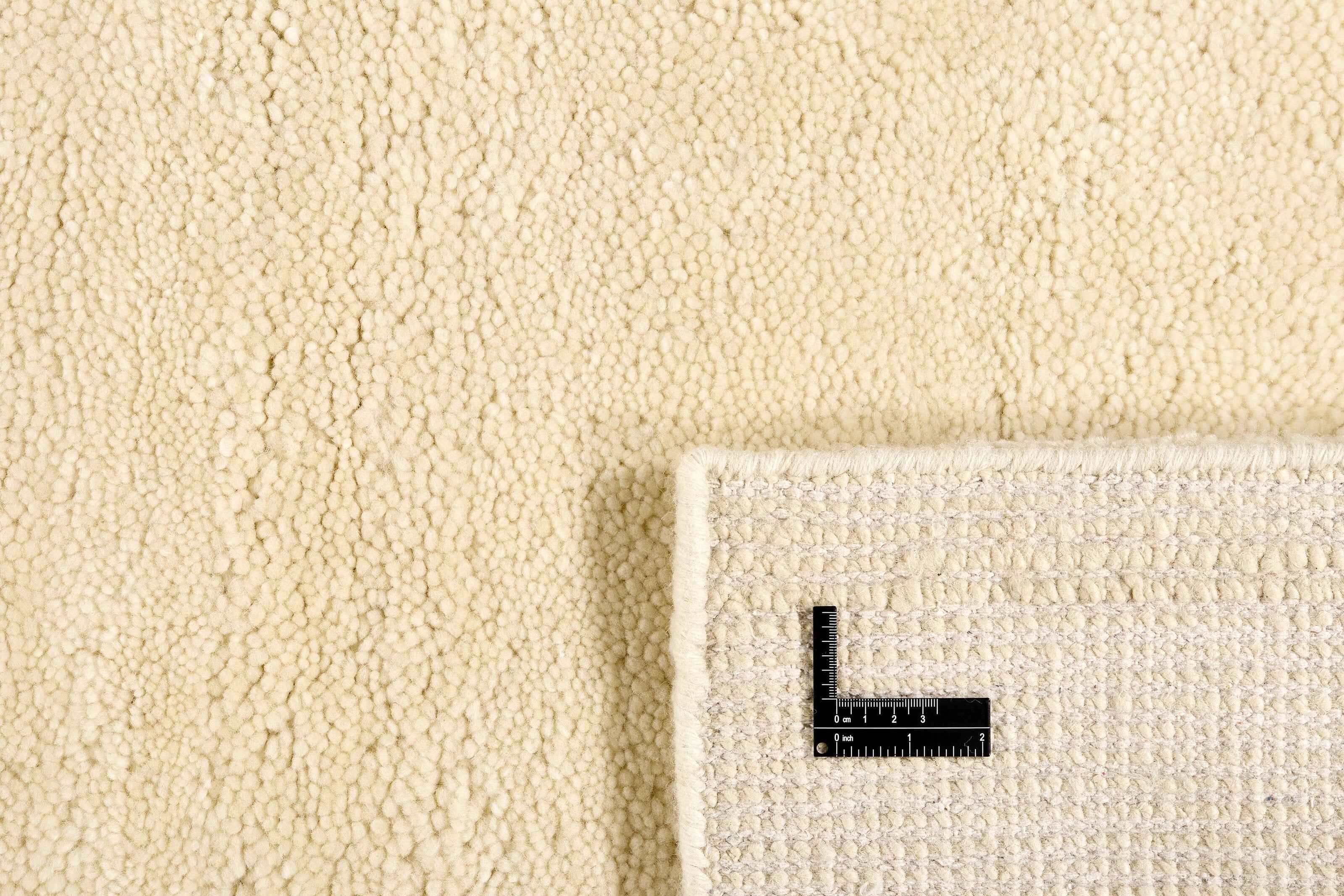 90x60 cm New wool multicolour Rug-HK-2003883, Beige - Rugoutlet