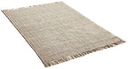 90x60 cm wool multicolour Rug-5971A, Brown White - Rugoutlet