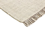 90x60 cm wool multicolour Rug-5971A, Grey White - Rugoutlet