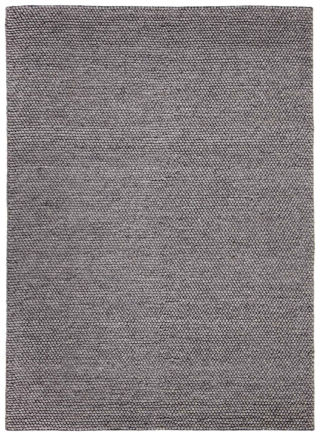 90x60 cm wool multicolour Rug-UD 782, Antracite - Rugoutlet