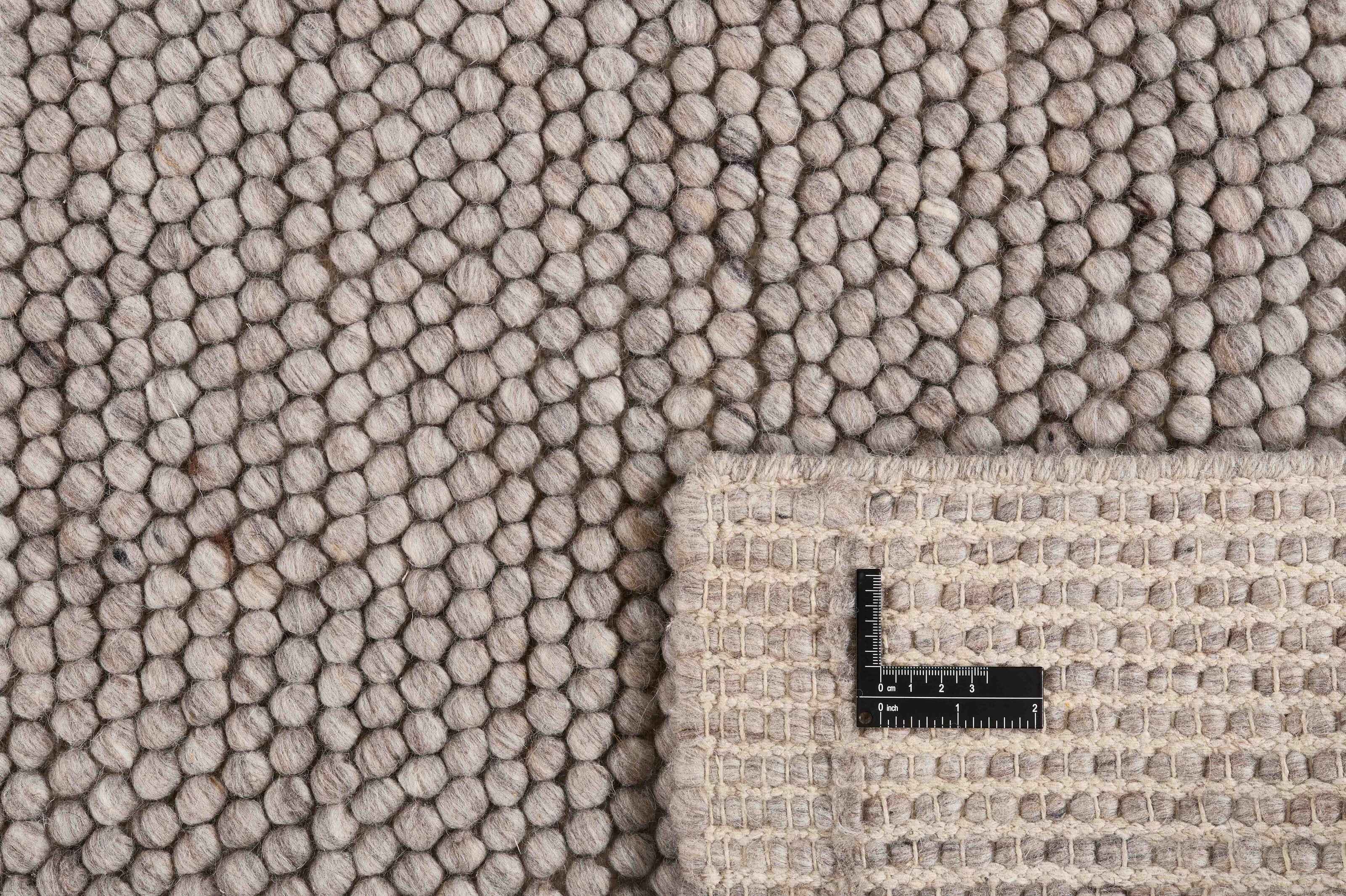 90x60 cm wool multicolour Rug-UD 989, Sand - Rugoutlet