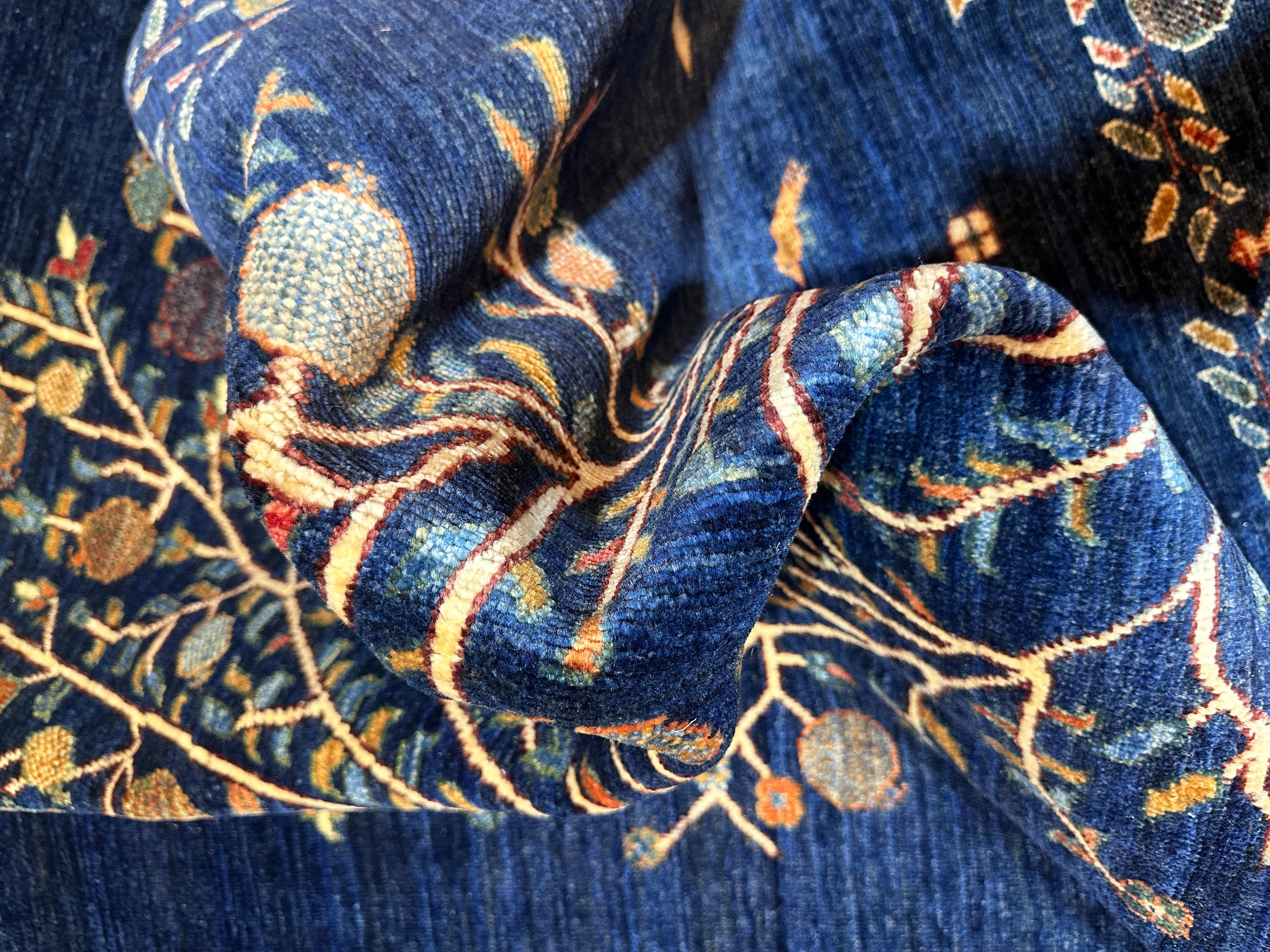 blue kazak rug-center-rugoutlet