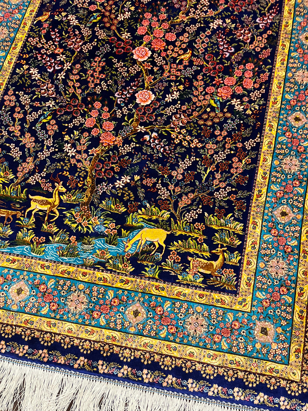 ELIKA Qom Silk 150 x 100 cm