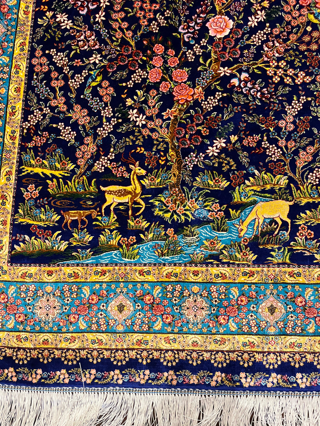 ELIKA Qom Silk 150 x 100 cm