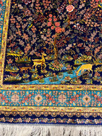 ELIKA Qom Silk 150 x 100 cm