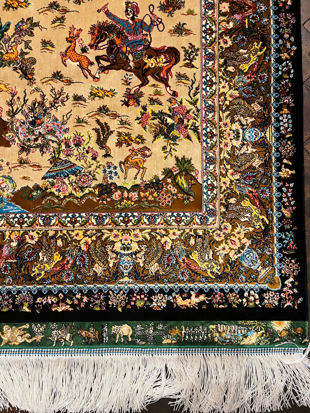 ELIKA Qom Silk 150 x 100 cm