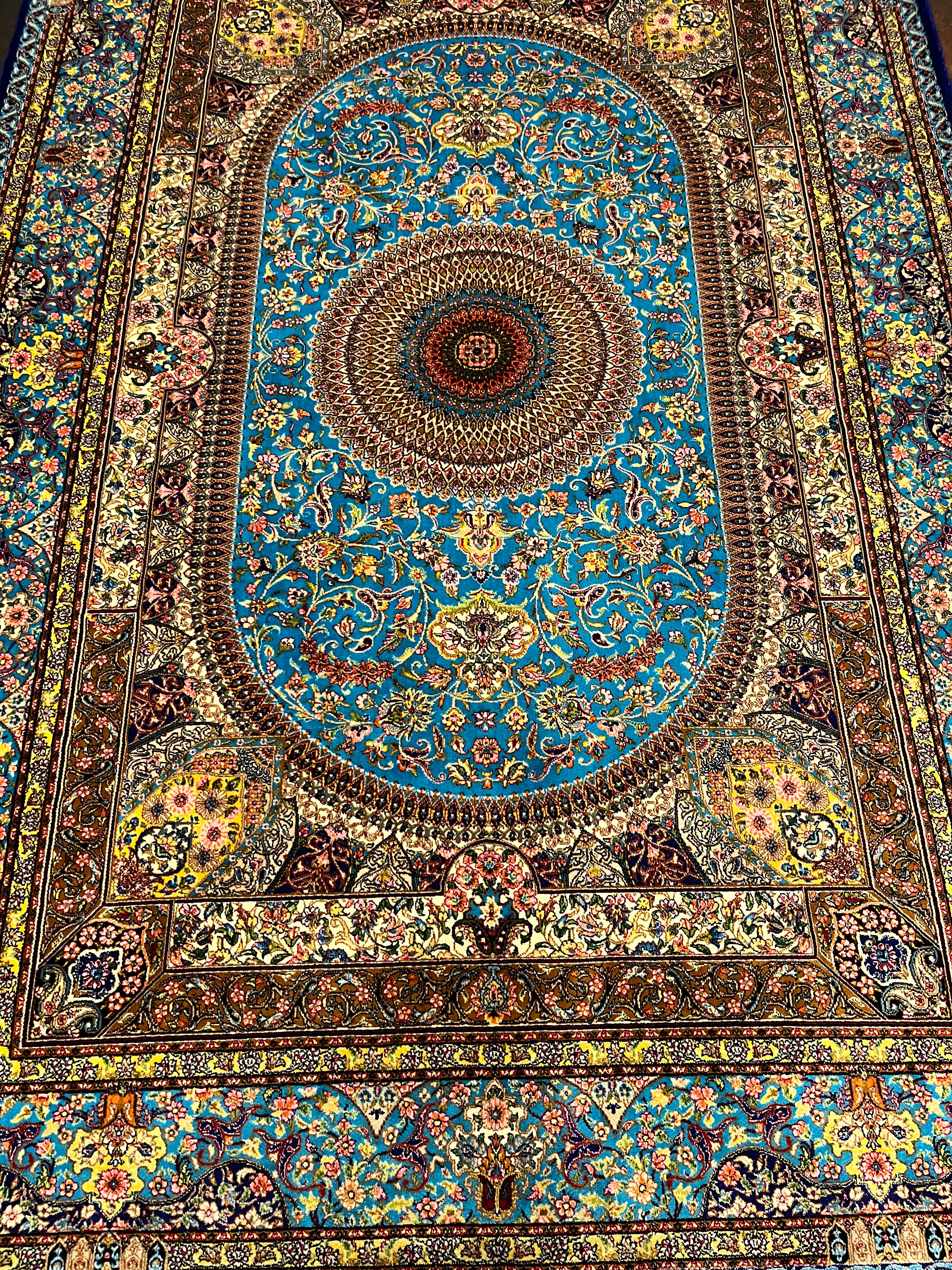MAHIN Qom Silk 150 x 100 cm